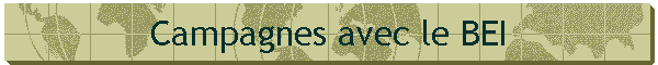 Campagnes avec le BEI